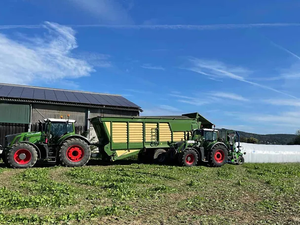 Schlauchsilage Schlauchsilage
